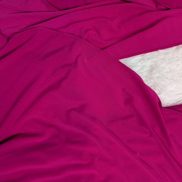 Y2K Cache One Shoulder Rhinestone Trim Mini Dress Hot Pink Size 2 - Picture 11 of 16